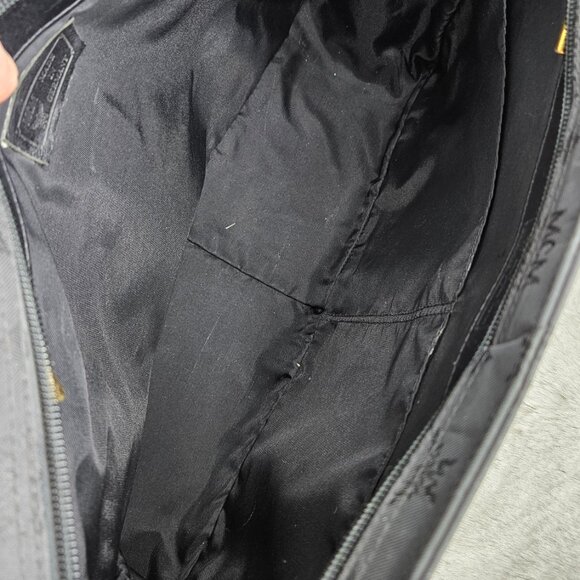 MCM Black Viseto Nylon/Chained Tote - Picture 12 of 17